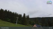 Archived webcam image showing Pec pod Sněžkou - Schneekope on 12 Jun 2026 at 07:39