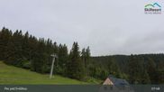 Archived webcam image showing Pec pod Sněžkou - Schneekope on 12 Jun 2026 at 08:39