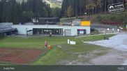 Archiviertes Webcam Bild: Spindlermühle - Piste Turistická und Sessellift Svaty Petr am 12.10.2026 um 15:35 Uhr
