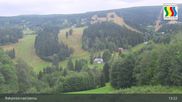 Archived webcam image showing Rokytnice nad Jizerou: View Ski Resort on 26 Aug 2026 at 13:27