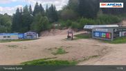 Archived webcam image showing The top of Tanvaldský Špičák on 22 May 2026 at 11:30