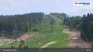 Archived webcam image showing The top of Tanvaldský Špičák on 22 May 2026 at 15:30