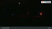 Archived webcam image showing The top of Tanvaldský Špičák on 28 Jun 2026 at 01:36