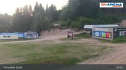 Archived webcam image showing The top of Tanvaldský Špičák on 28 Jun 2026 at 05:36