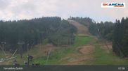 Archived webcam image showing The top of Tanvaldský Špičák on 6 Sep 2026 at 08:29