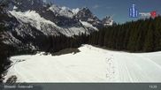 Archived webcam image showing Feldernalm in Ehrwald - Zugspitze on 15 Apr 2026 at 13:34