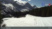 Archived webcam image showing Feldernalm in Ehrwald - Zugspitze on 15 Apr 2026 at 15:34