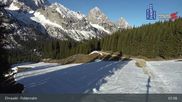 Archived webcam image showing Feldernalm in Ehrwald - Zugspitze on 25 Apr 2026 at 08:45