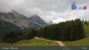 Archived webcam image showing Feldernalm in Ehrwald - Zugspitze on 6 Jul 2026 at 08:03