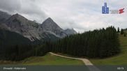 Archived webcam image showing Feldernalm in Ehrwald - Zugspitze on 6 Jul 2026 at 09:03