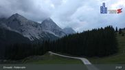 Archived webcam image showing Feldernalm in Ehrwald - Zugspitze on 21 Jul 2026 at 21:43