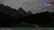 Archived webcam image showing Feldernalm in Ehrwald - Zugspitze on 3 Aug 2026 at 03:04