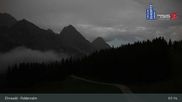 Archived webcam image showing Feldernalm in Ehrwald - Zugspitze on 31 Aug 2026 at 01:16
