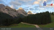 Archived webcam image showing Feldernalm in Ehrwald - Zugspitze on 31 Aug 2026 at 07:16
