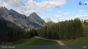 Archived webcam image showing Feldernalm in Ehrwald - Zugspitze on 31 Aug 2026 at 08:16