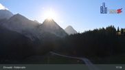 Archived webcam image showing Feldernalm in Ehrwald - Zugspitze on 12 Oct 2026 at 17:37