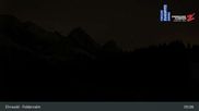 Archived webcam image showing Feldernalm in Ehrwald - Zugspitze on 23 Oct 2026 at 05:53