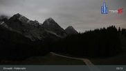 Archived webcam image showing Feldernalm in Ehrwald - Zugspitze on 27 Oct 2026 at 03:05