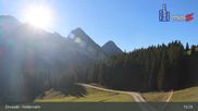 Archived webcam image showing Feldernalm in Ehrwald - Zugspitze on 27 Oct 2026 at 15:05