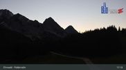 Archived webcam image showing Feldernalm in Ehrwald - Zugspitze on 27 Oct 2026 at 17:05