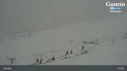 Archived webcam image showing Bad Hofgastein: View Weitmoser Schlossalm on 26 Mar 2026 at 13:43