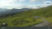 Archived webcam image showing Bad Hofgastein: View Weitmoser Schlossalm on 17 Jul 2026 at 07:09