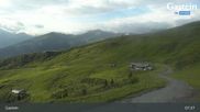 Archived webcam image showing Bad Hofgastein: View Weitmoser Schlossalm on 17 Jul 2026 at 08:09