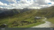 Archived webcam image showing Bad Hofgastein: View Weitmoser Schlossalm on 23 Aug 2026 at 15:30
