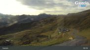 Archived webcam image showing Bad Hofgastein: View Weitmoser Schlossalm on 15 Oct 2026 at 09:08