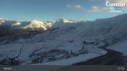 Archived webcam image showing Bad Hofgastein: View Weitmoser Schlossalm on 22 Oct 2026 at 17:56