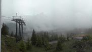 Archived webcam image showing Dachstein West: Top station Hornbahn on 14 May 2026 at 08:13