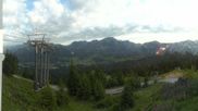 Archiviertes Webcam Bild: Dachstein West: Bergstation Hornbahn am 12.07.2026 um 07:55 Uhr