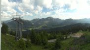 Archiviertes Webcam Bild: Dachstein West: Bergstation Hornbahn am 12.07.2026 um 08:55 Uhr