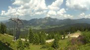 Archived webcam image showing Dachstein West: Top station Hornbahn on 30 Jul 2026 at 12:21
