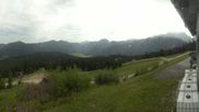 Archived webcam image showing Dachstein West: Top station Hornbahn on 11 Aug 2026 at 10:45