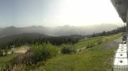Archived webcam image showing Dachstein West: Top station Hornbahn on 28 Aug 2026 at 10:51