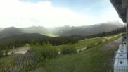 Archived webcam image showing Dachstein West: Top station Hornbahn on 28 Aug 2026 at 14:51