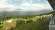 Archived webcam image showing Dachstein West: Top station Hornbahn on 28 Aug 2026 at 16:51