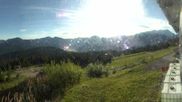 Archived webcam image showing Dachstein West: Top station Hornbahn on 7 Sep 2026 at 08:31
