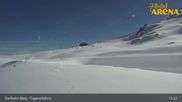 Archived webcam image showing Königsleiten - Dorfbahn Top Station on 26 Feb 2026 at 13:57