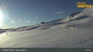 Archived webcam image showing Königsleiten - Dorfbahn Top Station on 5 Apr 2026 at 08:36