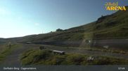 Archived webcam image showing Königsleiten - Dorfbahn Top Station on 3 Aug 2026 at 08:27