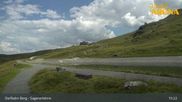 Archived webcam image showing Königsleiten - Dorfbahn Top Station on 3 Aug 2026 at 15:27