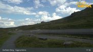 Archived webcam image showing Königsleiten - Dorfbahn Top Station on 3 Aug 2026 at 17:27