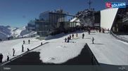 Archiviertes Webcam Bild: Sölden: Gaislachkogel am 26 Feb 2026 um 11:10 Uhr