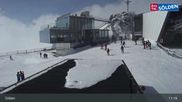 Archived webcam image showing Gaislachkogel in Sölden on 22 Mar 2026 at 11:04