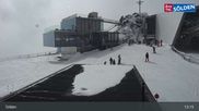 Archived webcam image showing Gaislachkogel in Sölden on 22 Mar 2026 at 13:04