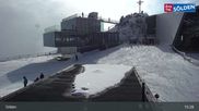 Archived webcam image showing Gaislachkogel in Sölden on 22 Mar 2026 at 15:04