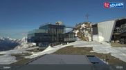 Archived webcam image showing Gaislachkogel in Sölden on 9 May 2026 at 08:08