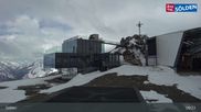 Archived webcam image showing Gaislachkogel in Sölden on 9 May 2026 at 09:08